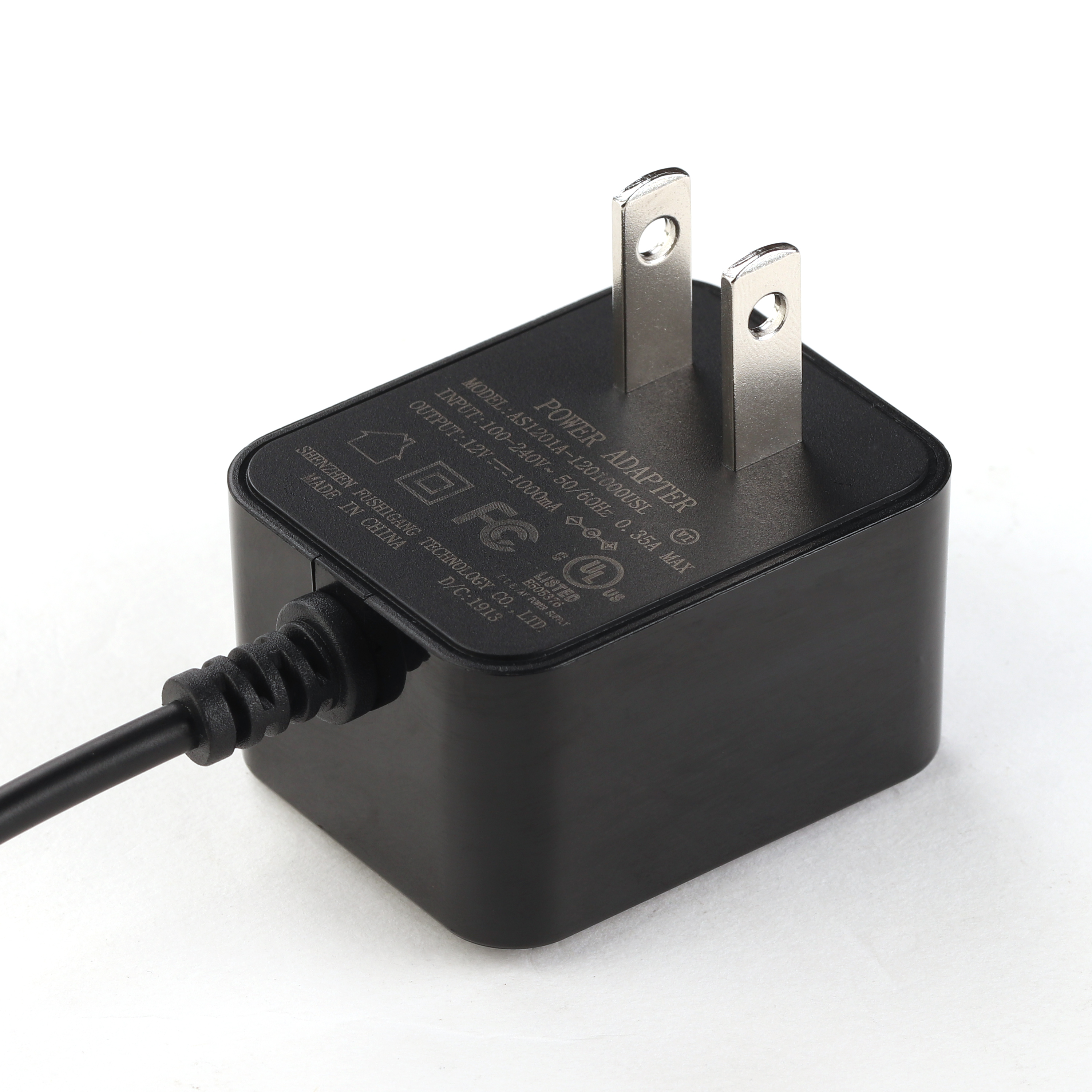 12W 9V 1A UK Plug Wall Moutned Power Adapter